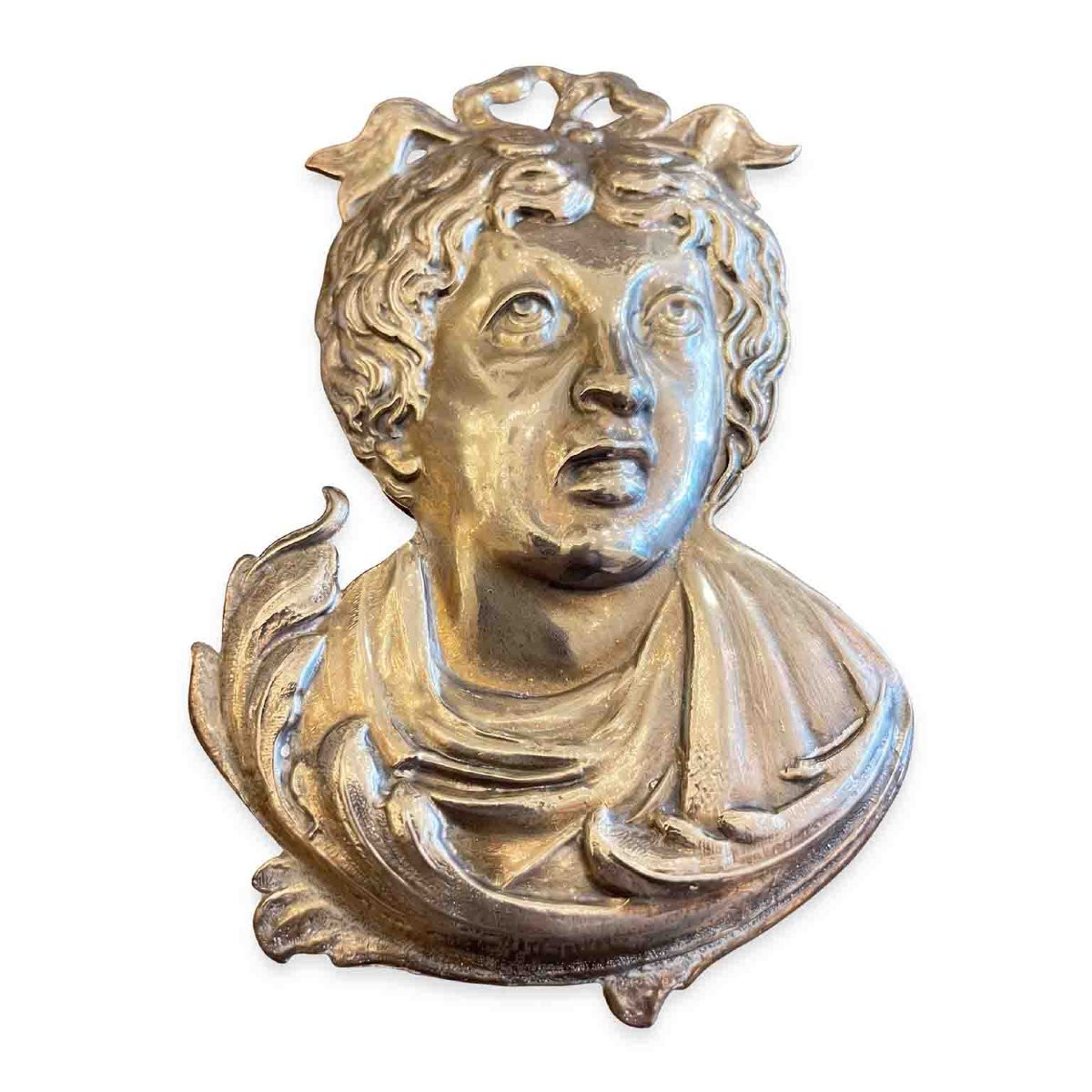 Silver-plated Ex Voto Face-photo-3