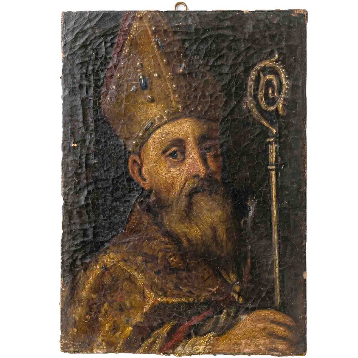 Portrait Of A Bishop With A Crosier, 1700-photo-2