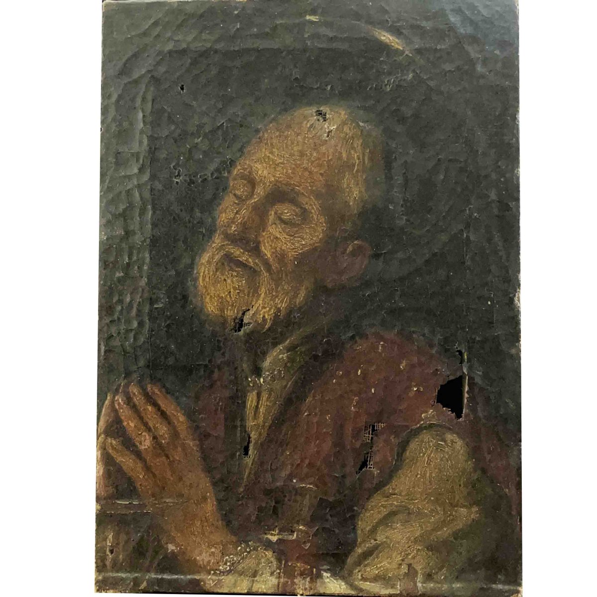 Portrait Of A Saint In Prayer, 1700-photo-2