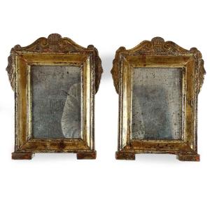 Pair Of Italian 1800s Mirror Frames Neoclassical-style