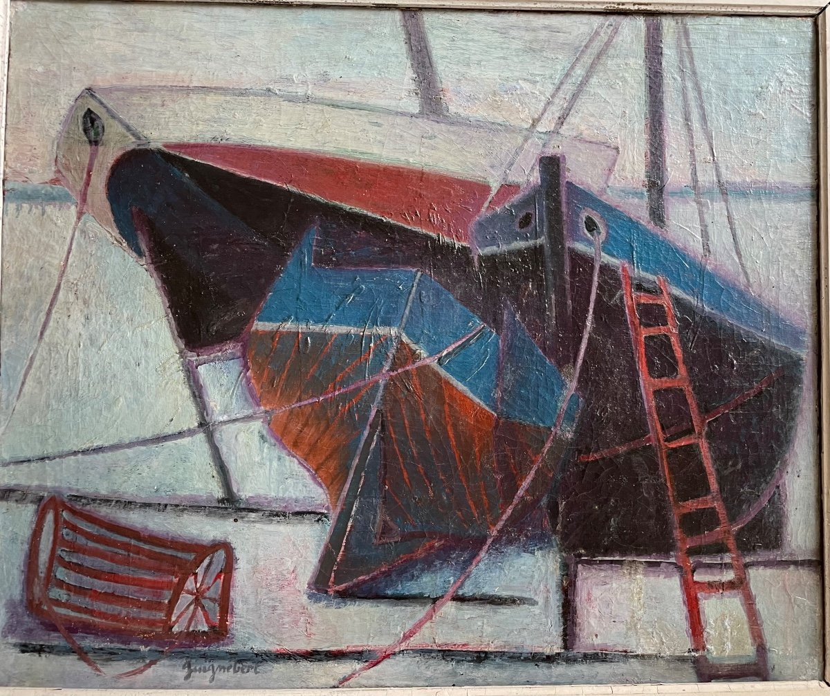 The Cubist Boat By Vincent Guignebert