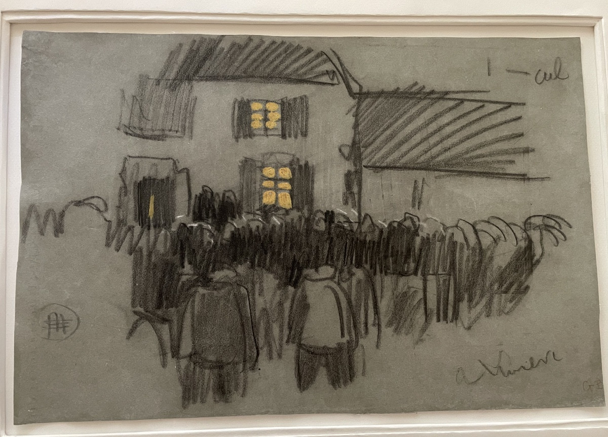 Watching In Brittany By Mathurin Meheut