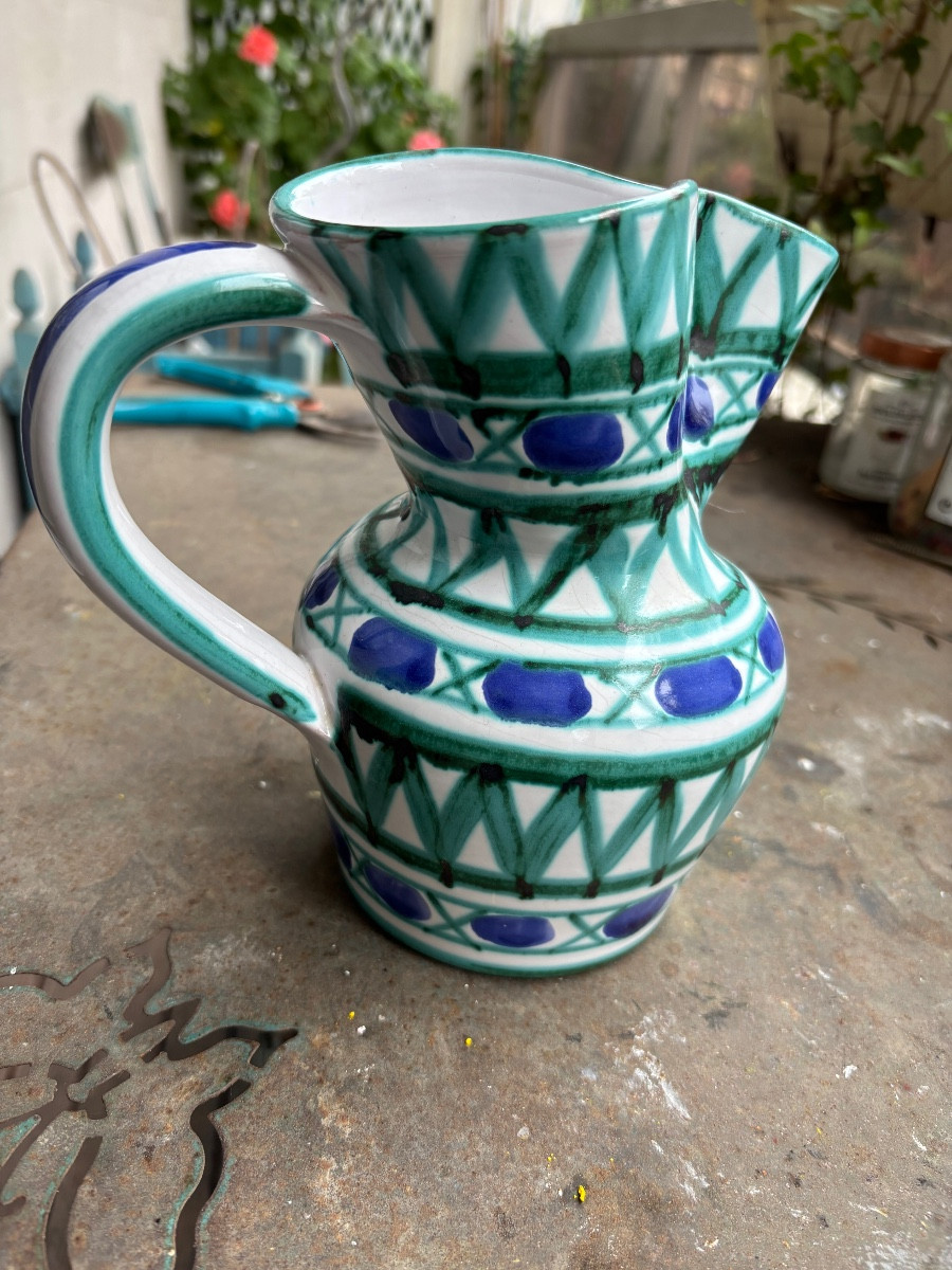 Ceramic Pitcher By Robert Picault