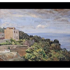 Paysage de la côte amalfitaine