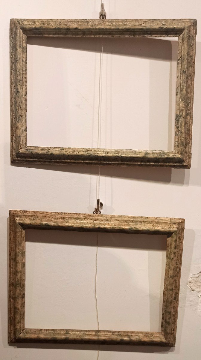 Pair Of Italian Lacquered Frames