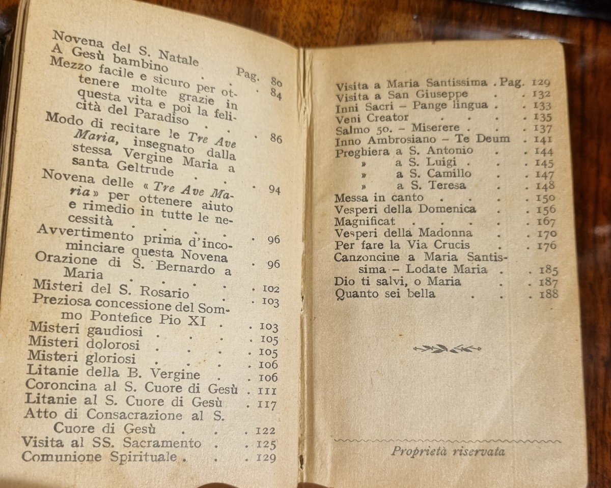 Livre De Prières Avec Image De Saint Antoine De Padoue Et De l'Enfant Jésus-photo-3