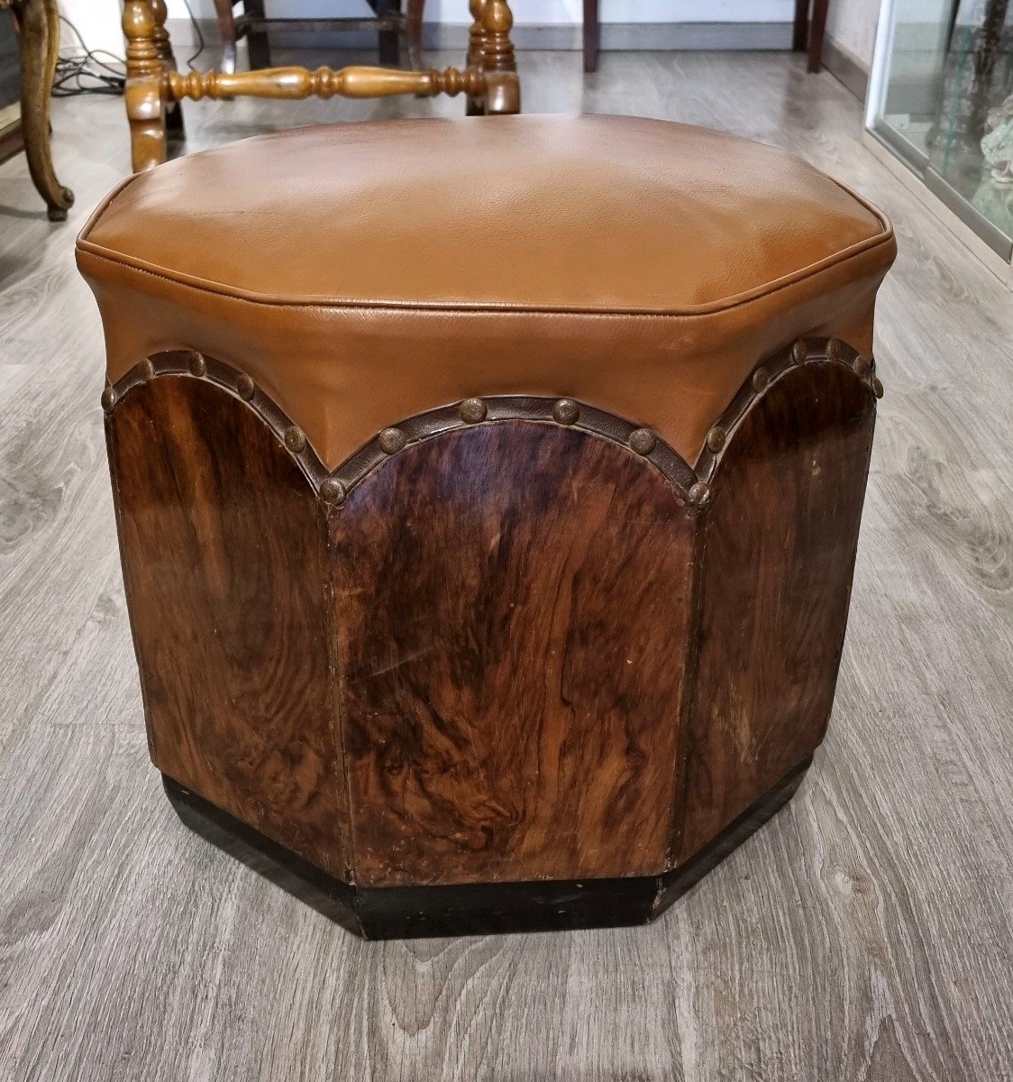 Art Deco Pouf