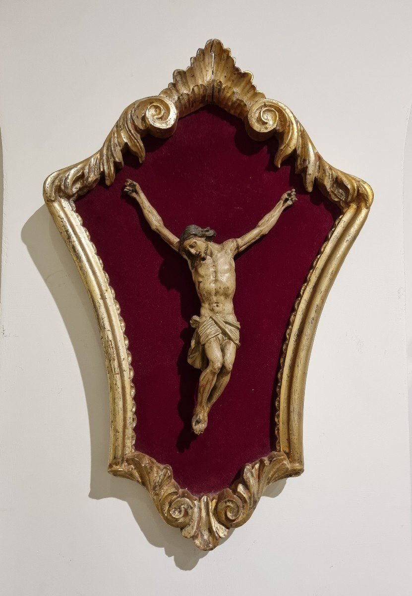 Body Of Christ, Polychrome Wooden Sculpture-photo-2