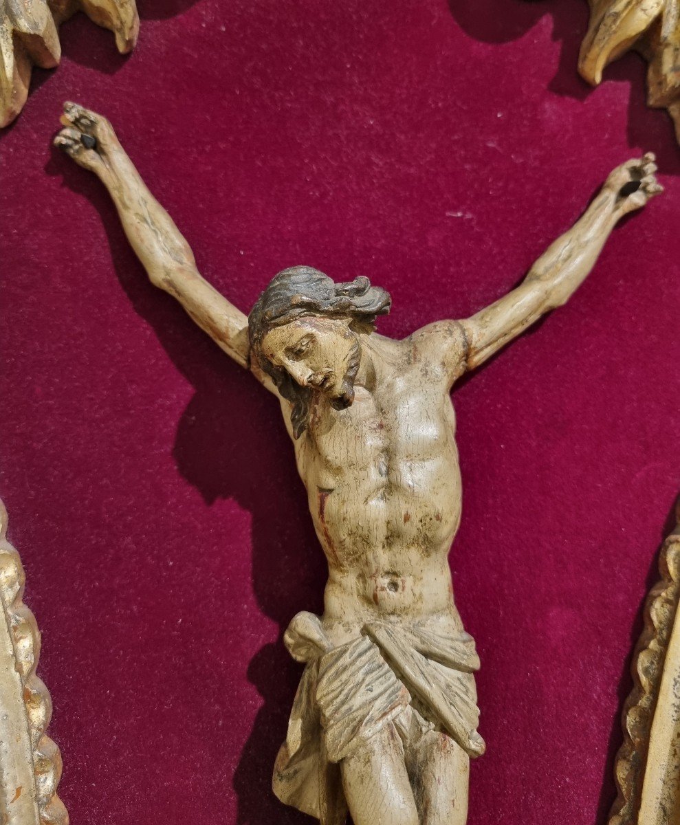 Body Of Christ, Polychrome Wooden Sculpture-photo-4