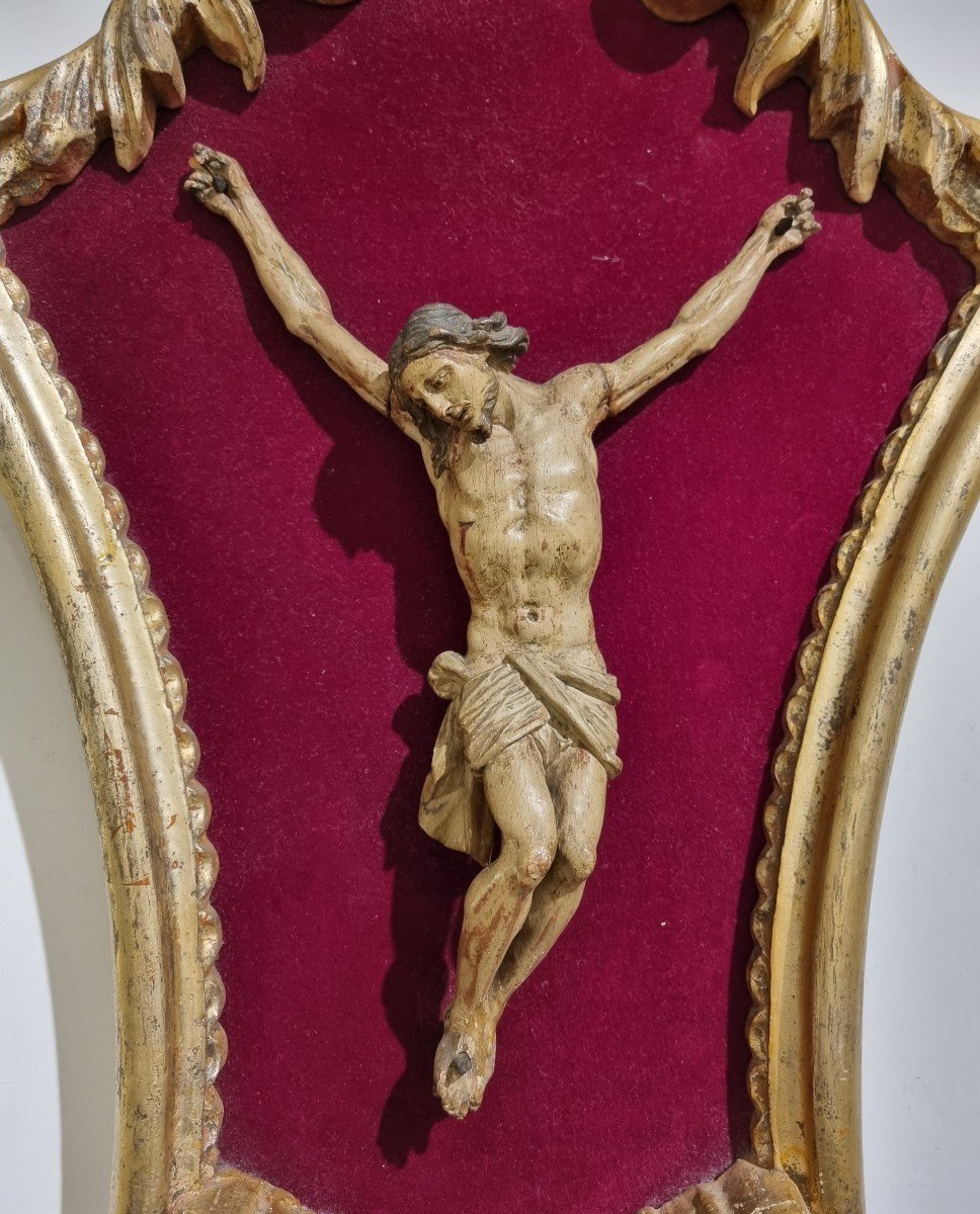 Body Of Christ, Polychrome Wooden Sculpture-photo-3