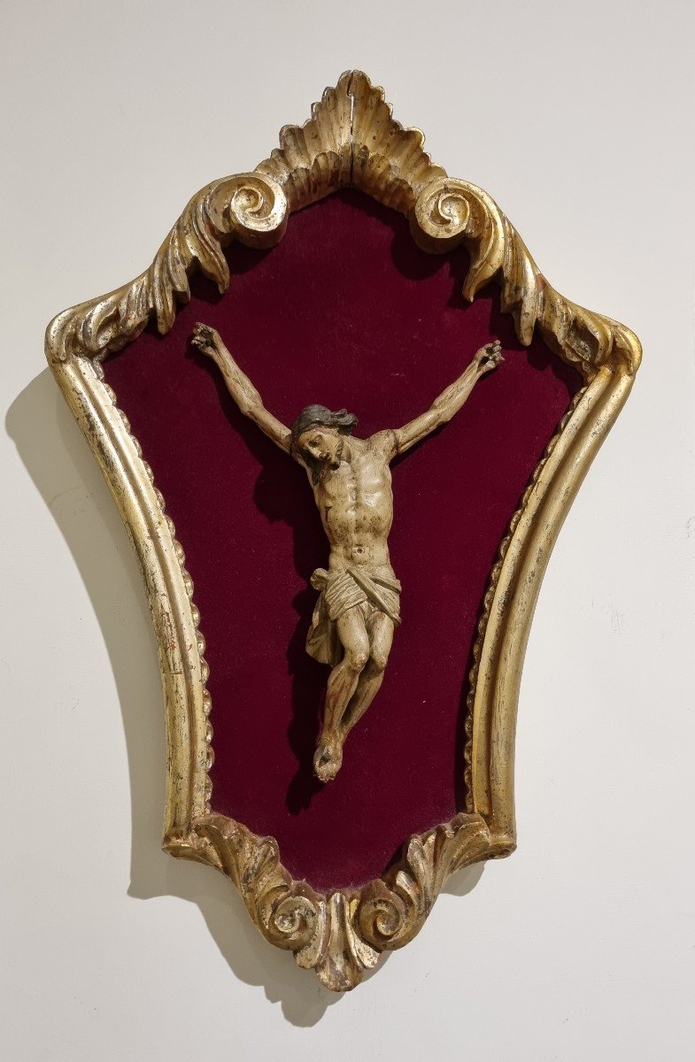 Body Of Christ, Polychrome Wooden Sculpture
