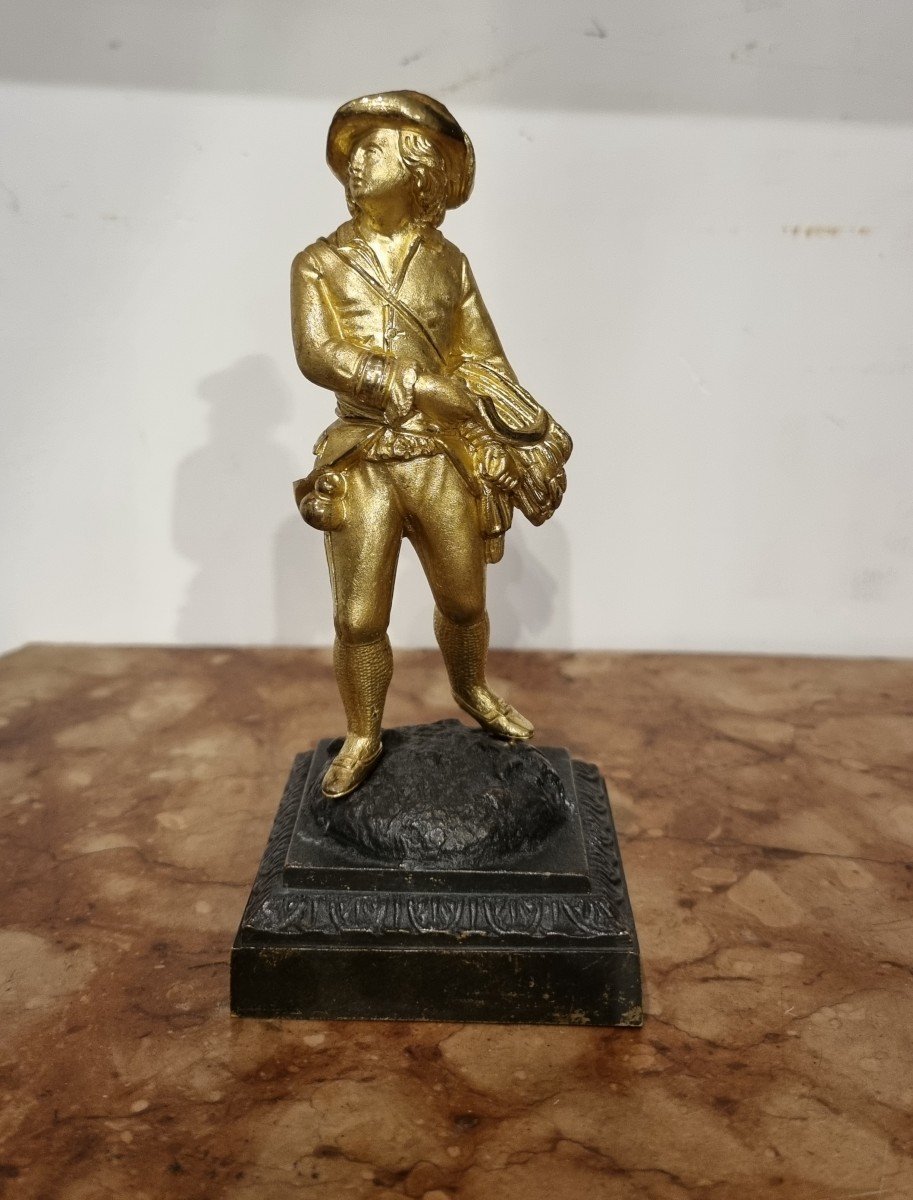 Summer Allegory, Gilded Bronze-photo-2