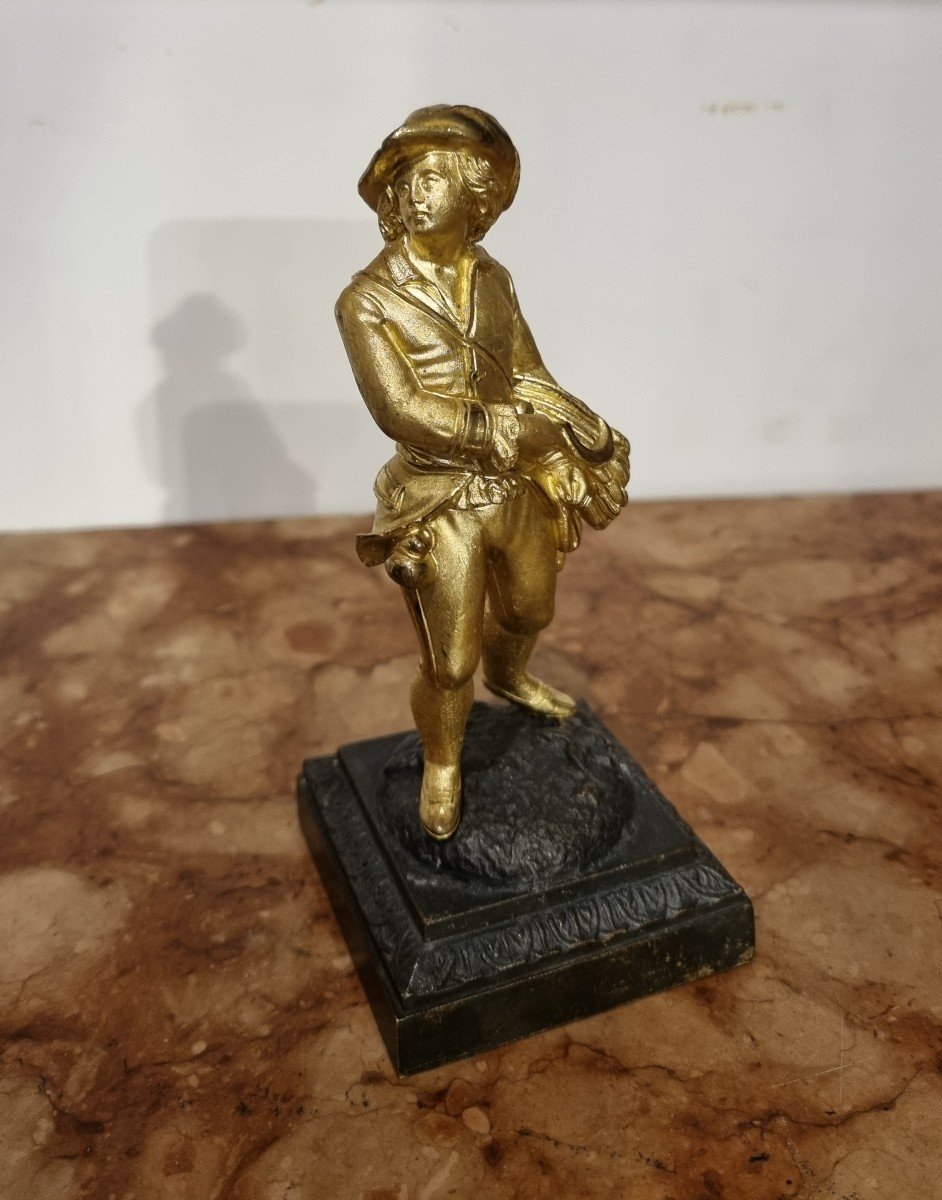 Summer Allegory, Gilded Bronze