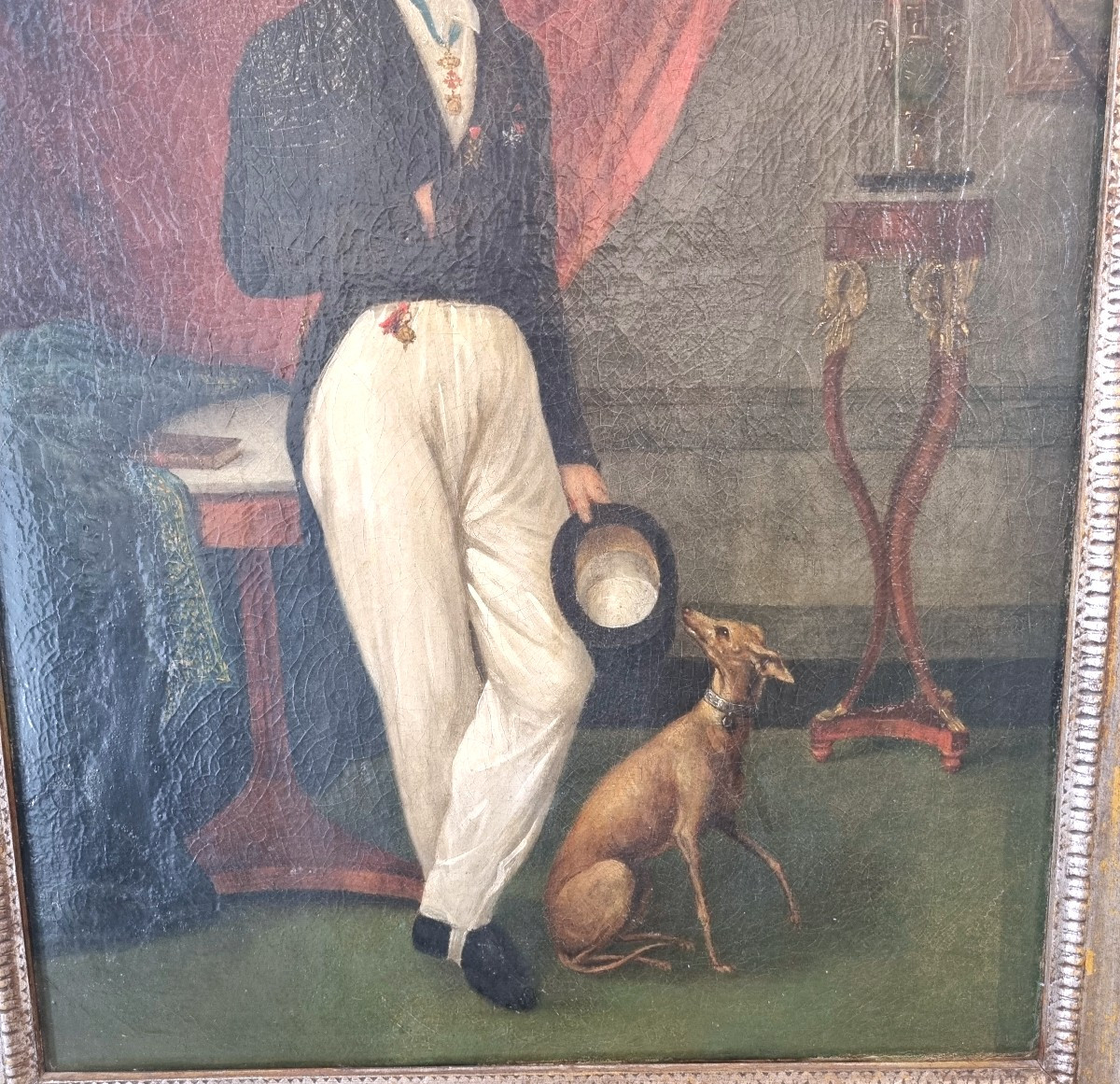 Gentleman With Greyhound-photo-3
