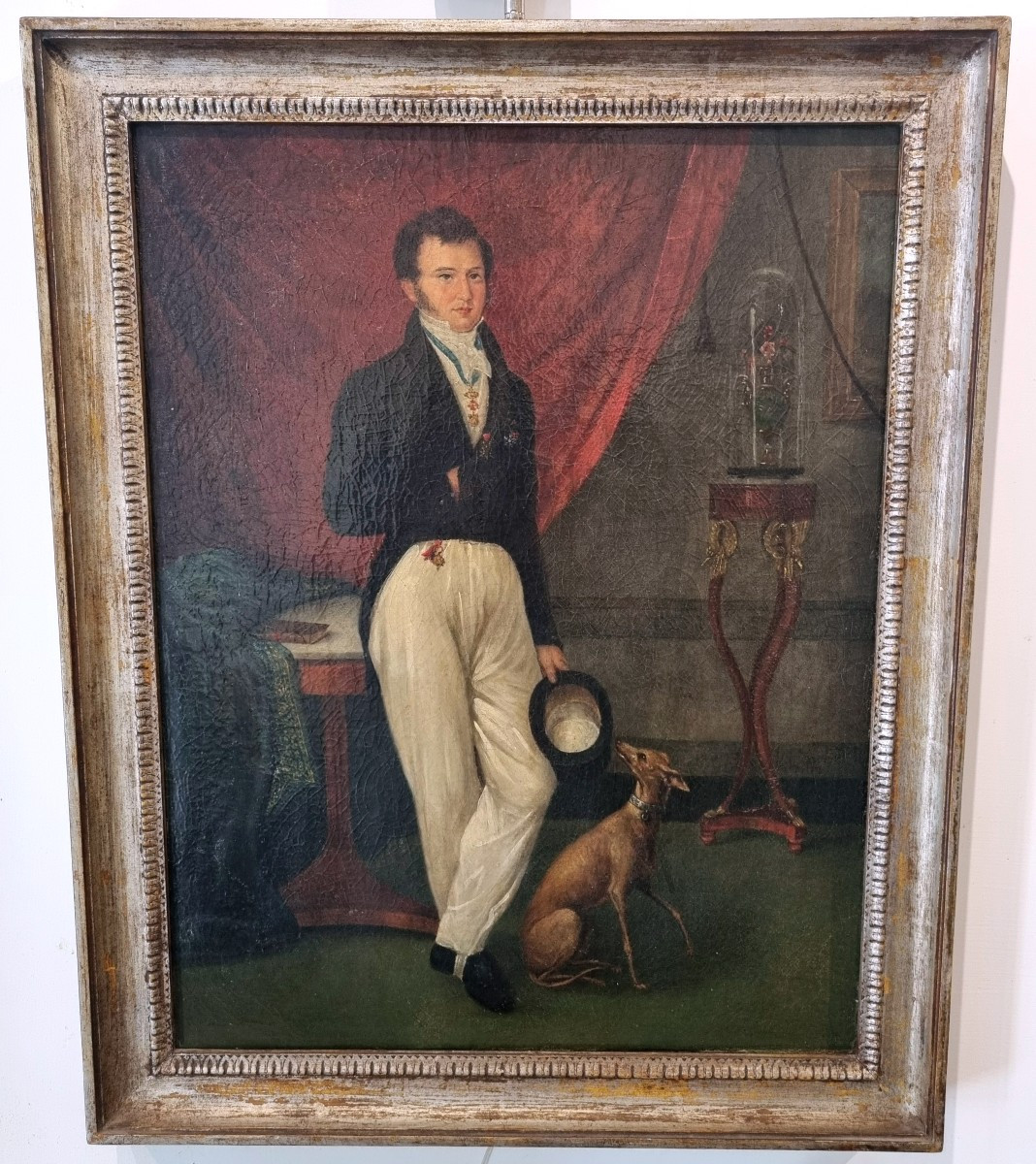 Gentleman With Greyhound-photo-3