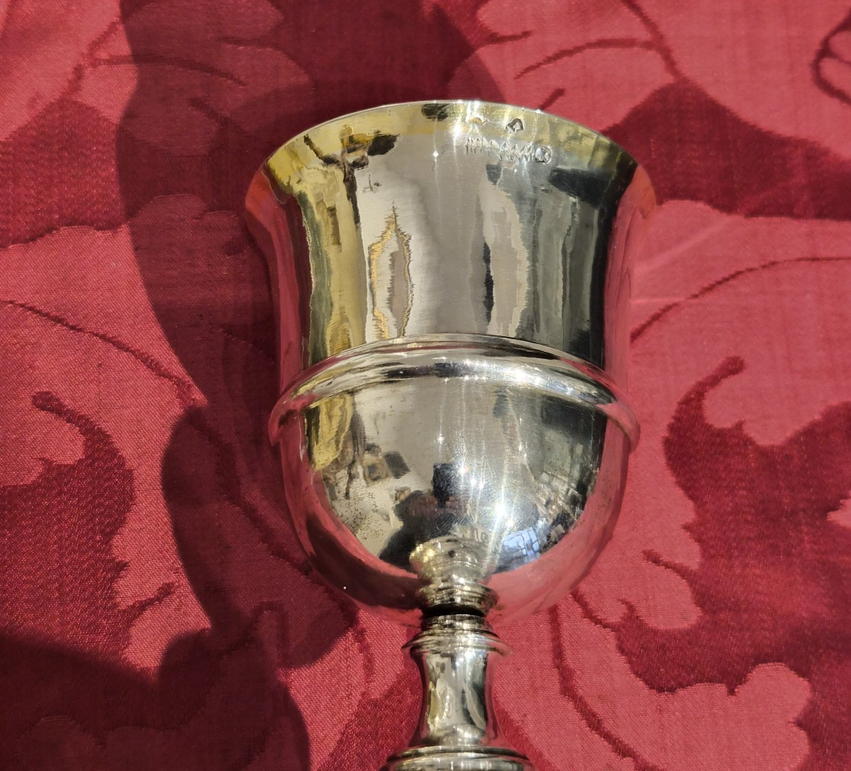Calice eucharistique en argent, Rome, XVIIe siècle-photo-1