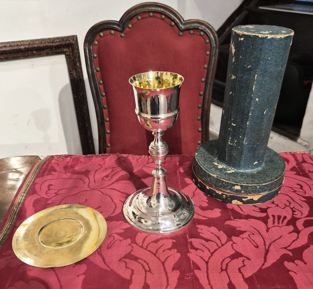 Calice eucharistique en argent, Rome, XVIIe siècle