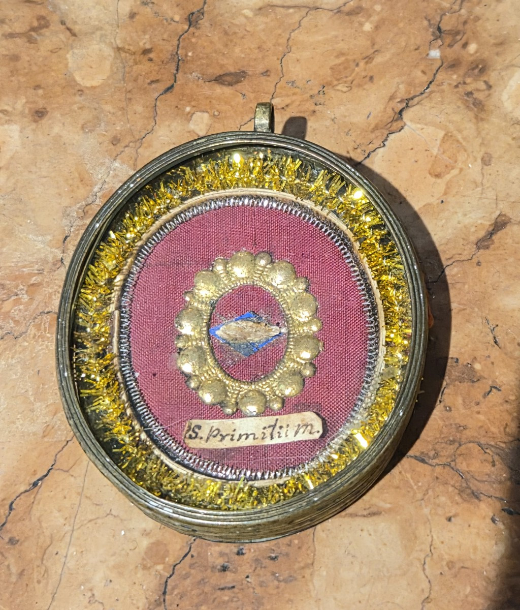 Relique de saint Primitius M.
