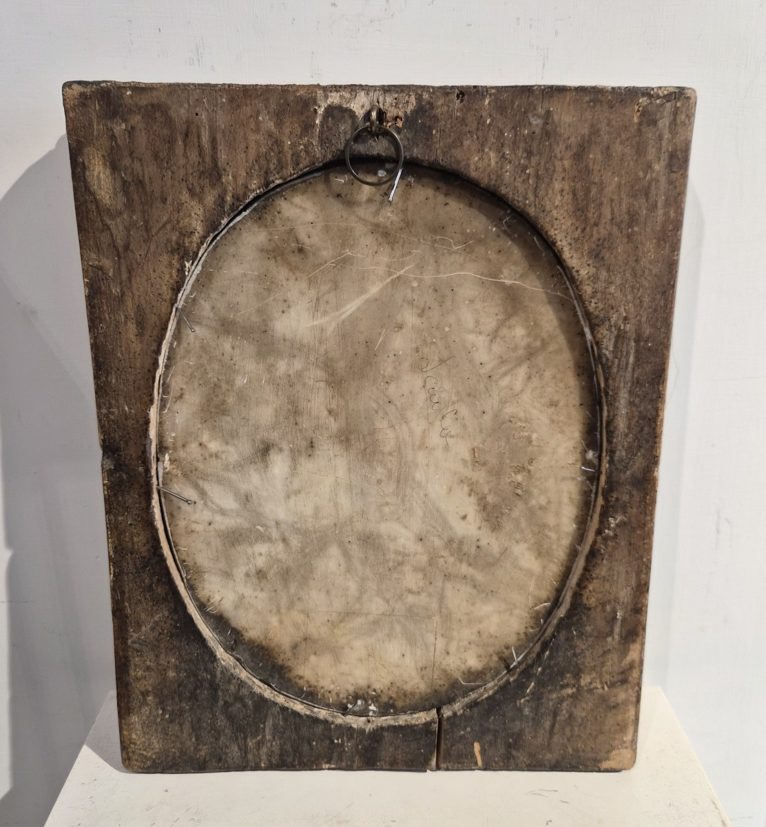 Sainte Cécile, tableau en albâtre-photo-1