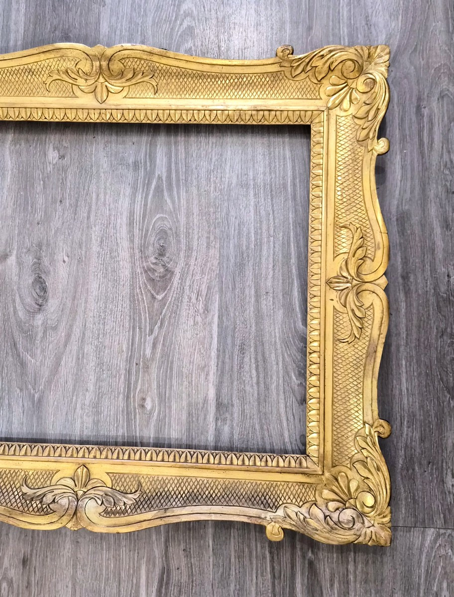Neapolitan Gilded Wooden  Frame-photo-2
