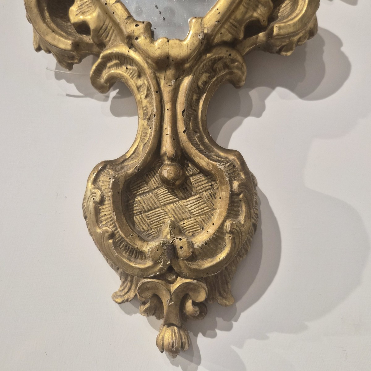 Pair Of Gilded Wooden Roman Baroque Monstrances-photo-2