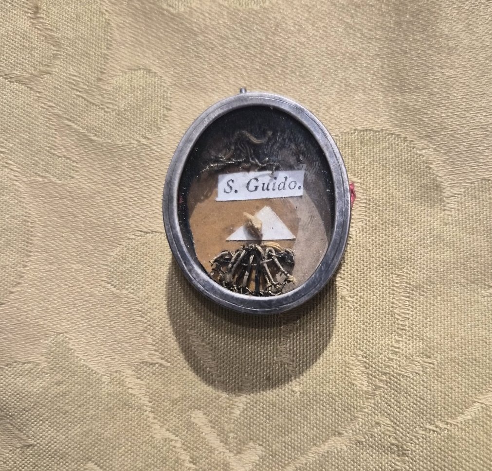 Silver Relic Of Saint Guido