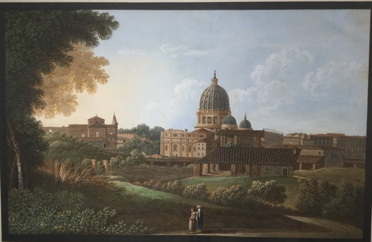 Vue De San Pietro De Via Delle Fornaci, Rome-photo-2