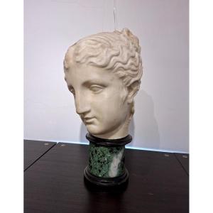 Igea, Sculpture In Neoclassical Marble