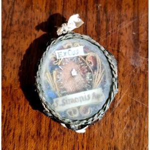 Relique de saint Simon (ex ossibus)