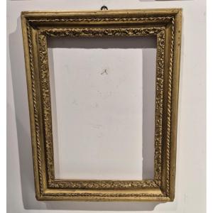Cadre en bois doré, modèle Salvator Rosa