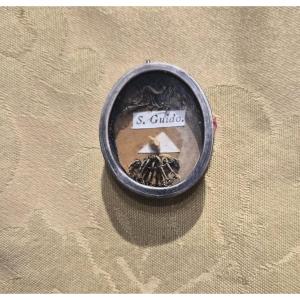 Relique en argent de saint Guido