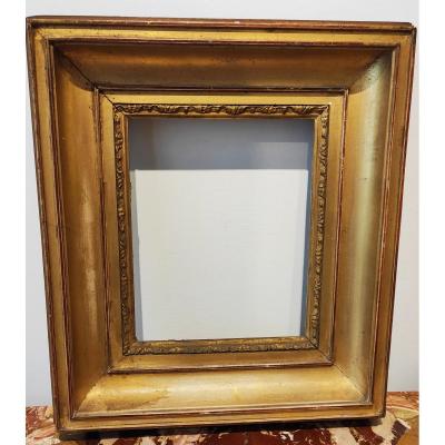 Golden Wood Frame