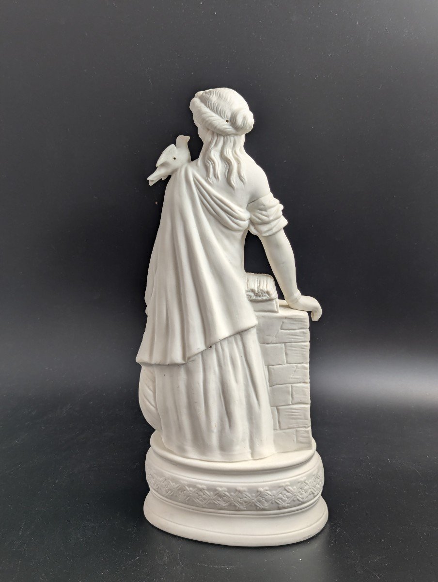 Parian Figurine Of Peace, By James Wilson, C. 1890-photo-4