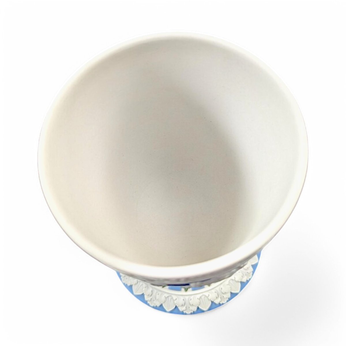 Gobelet commémoratif Wedgwood, sceaux des Bermudes et des États-Unis, Jubilé d'argent 1977-photo-4