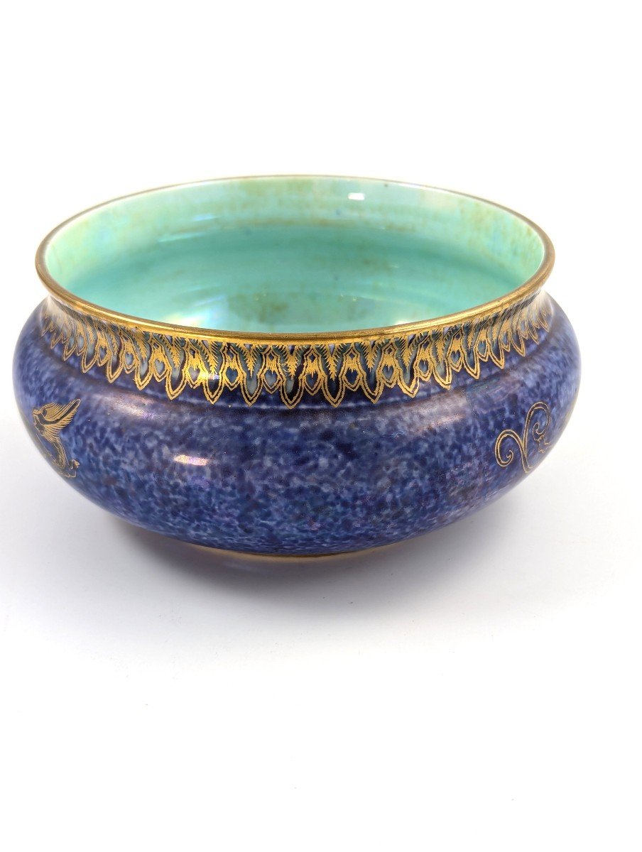 Daisy Makeig-jones Fairyland Dragon Lantern Bowl, Wedgwood, Circa 1915-1920-photo-4