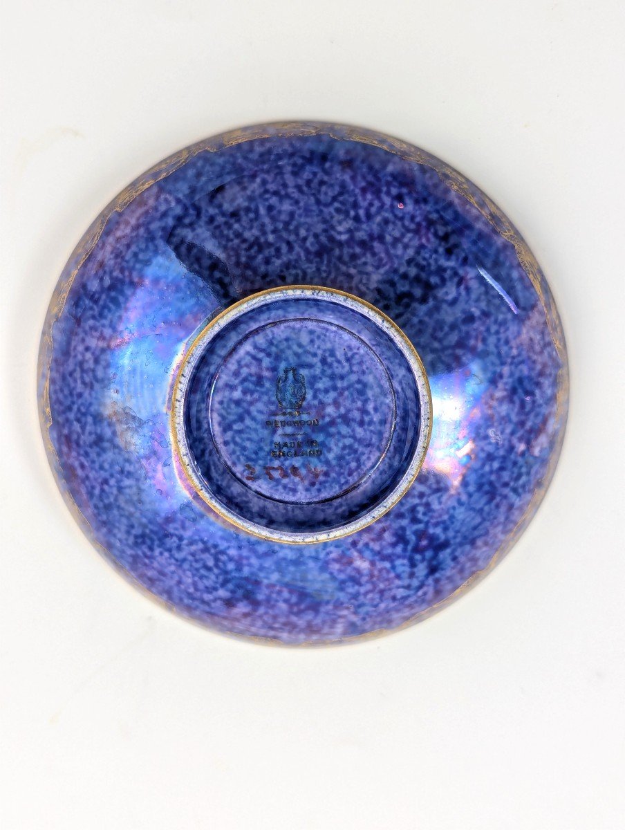 Daisy Makeig-jones 'flying Hummingbirds' Lustre Bowl, Wedgwood, Circa 1915-1920-photo-2