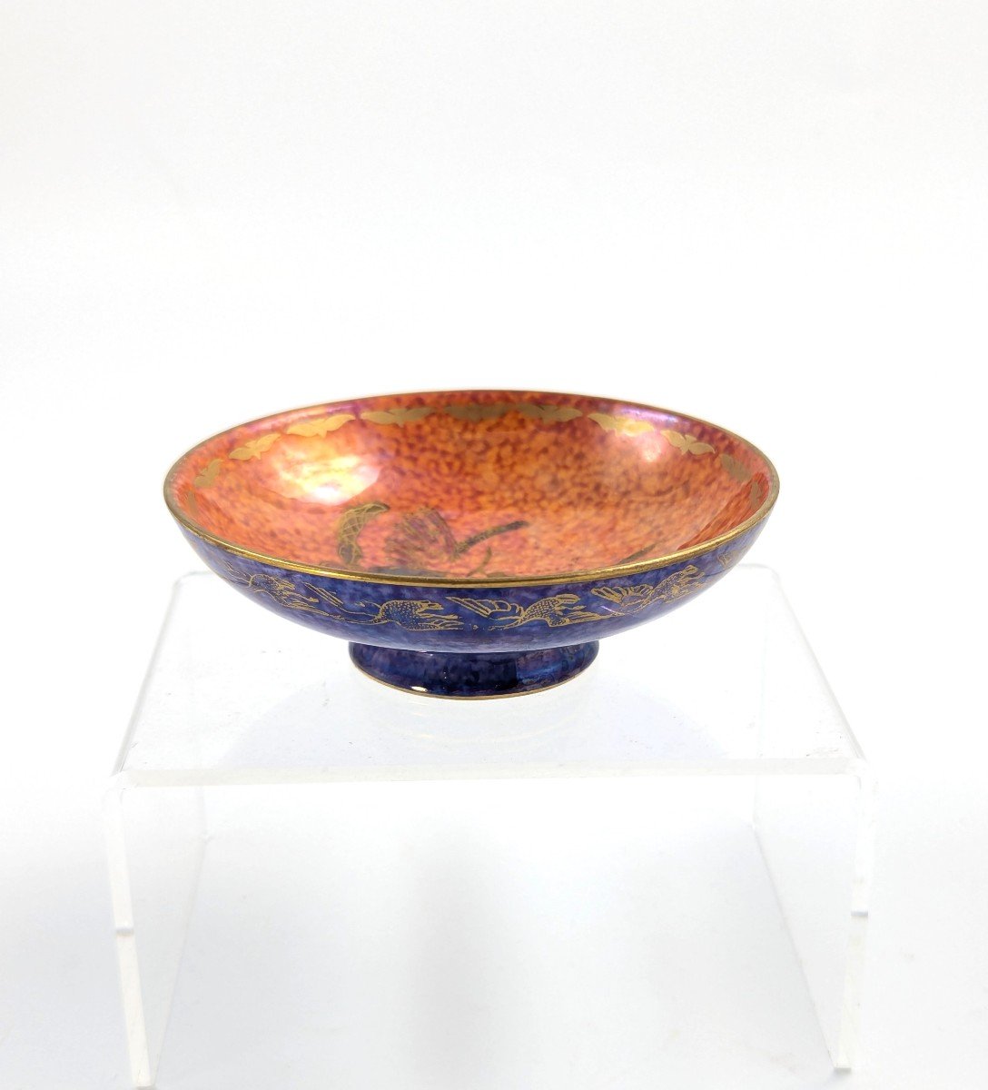 Daisy Makeig-jones 'flying Hummingbirds' Lustre Bowl, Wedgwood, Circa 1915-1920