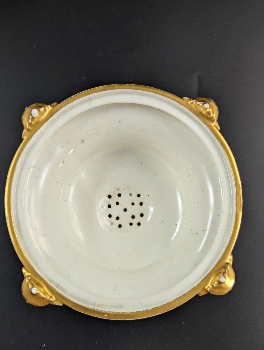 Antique Pair Of Bloor Derby Duesbury Porcelain Pot Pourri, C. 1820-photo-7