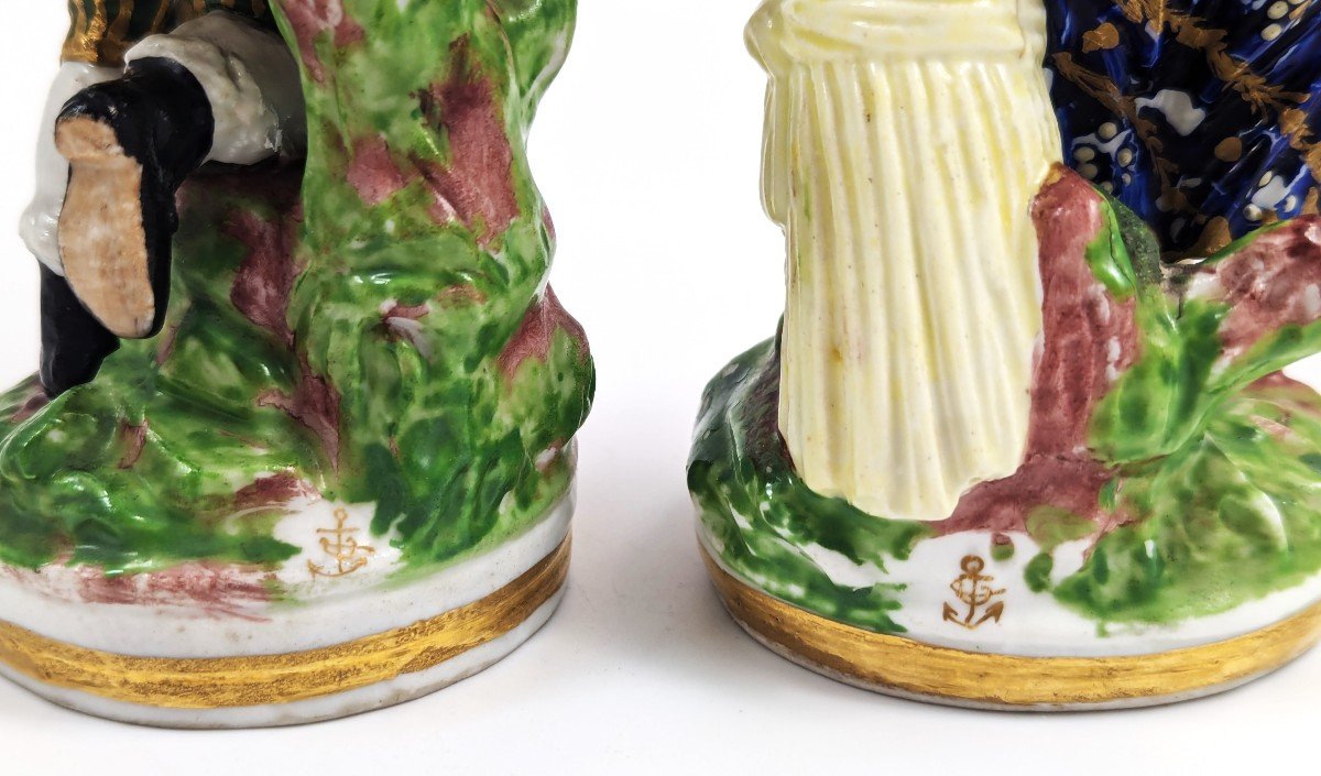 Figurines En Porcelaine - Saisons Allégoriques, Chelsea-Derby, Vers 1770-photo-5