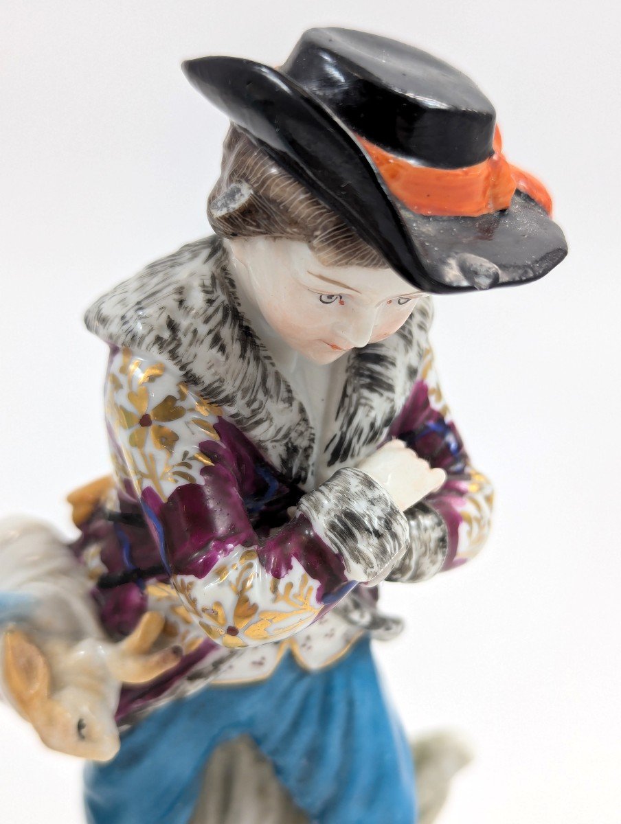 Antique Porcelain Figurines From The "seasons" Series, Samson, 19th Century-photo-4