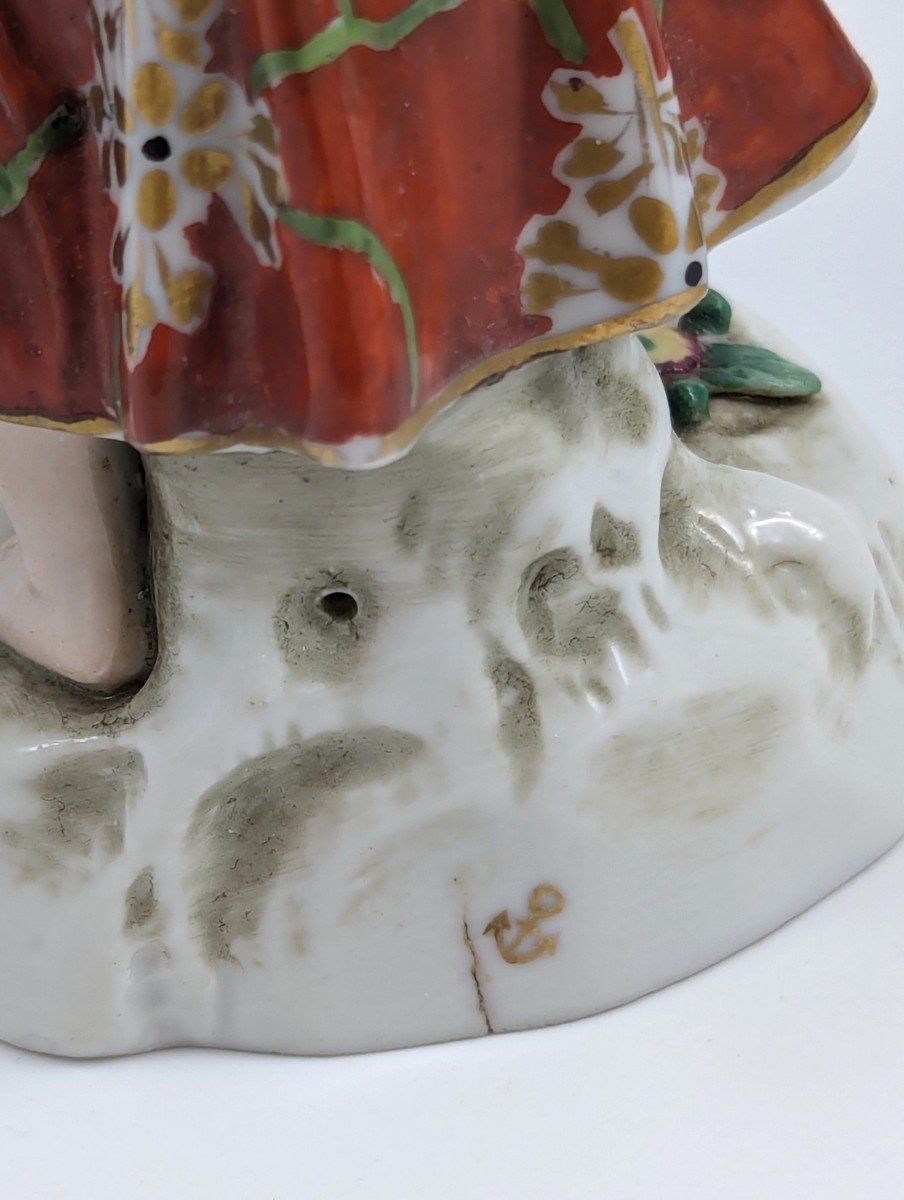 Antique Porcelain Figurines From The "seasons" Series, Samson, 19th Century-photo-8