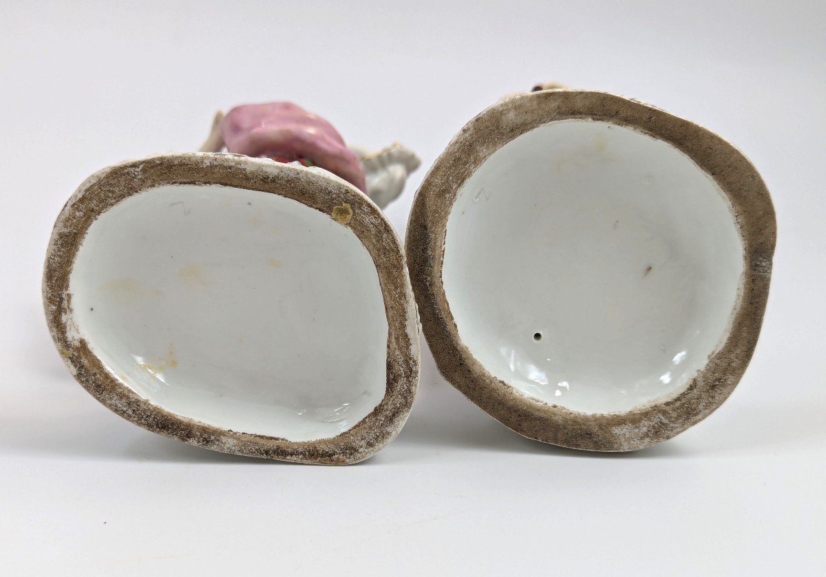 Figurines Anciennes En Porcelaine De Chelsea, Vers 1760-photo-4