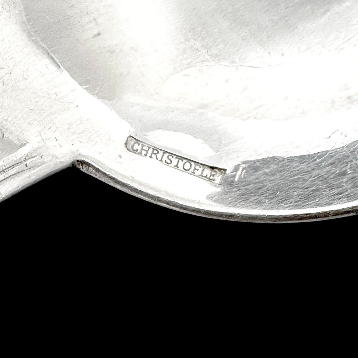 Ménagère Antique Française Christofle 1870, 24 Pièces Argenté, Pour 6, Boîte d'Origine-photo-7
