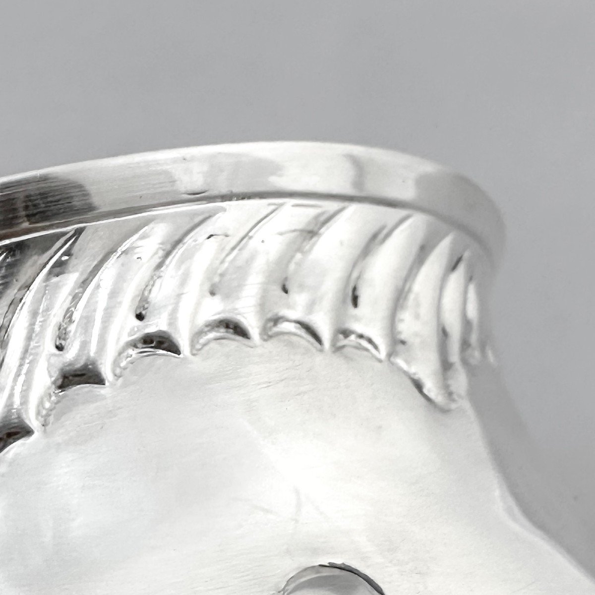  Sucrier Victorien En Argent Massif, 1882, 107 G  -photo-7