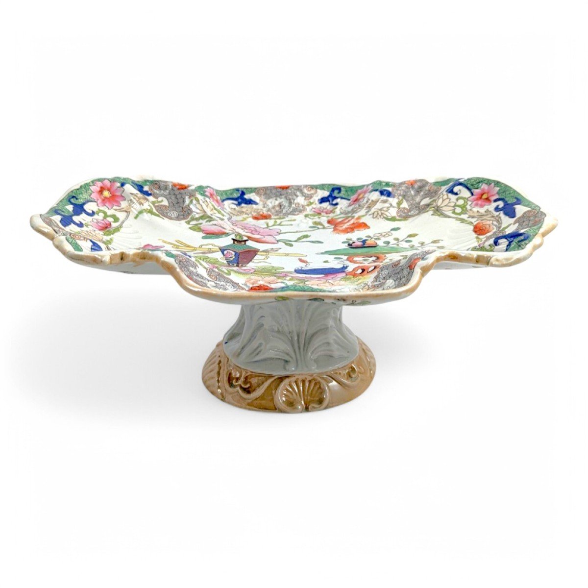 Rare Centre De Table En Pierre De Fer De Mason, 1818-1825