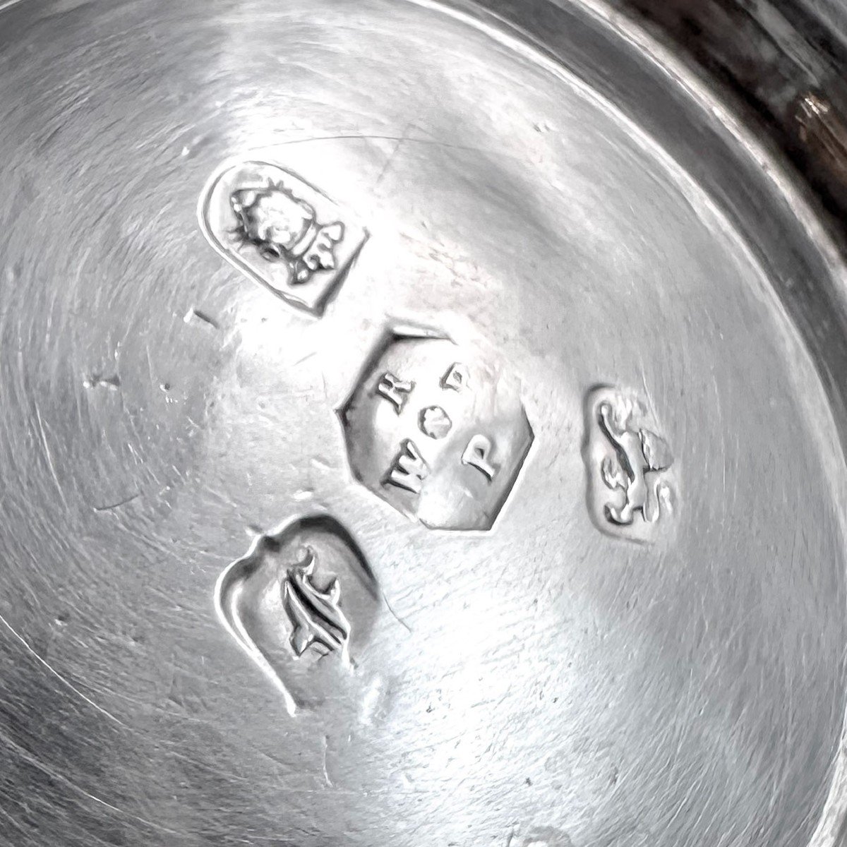 Antique Georgian Sterling Silver Two Handled Sugar Bowl / Porringer,  Peaston,  1761-photo-3