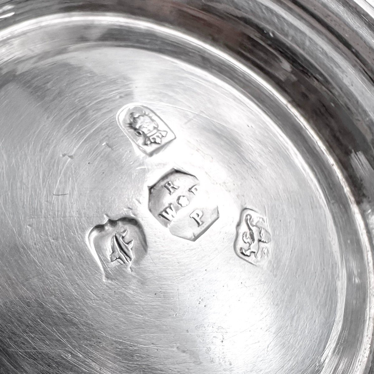 Antique Georgian Sterling Silver Two Handled Sugar Bowl / Porringer,  Peaston,  1761-photo-5