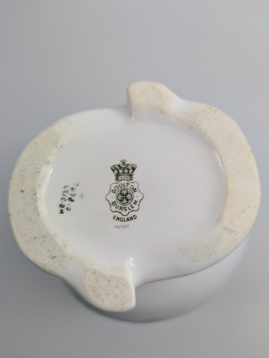  Vase Doulton Burslem, Peint à La Main, Rare, 1891-photo-4