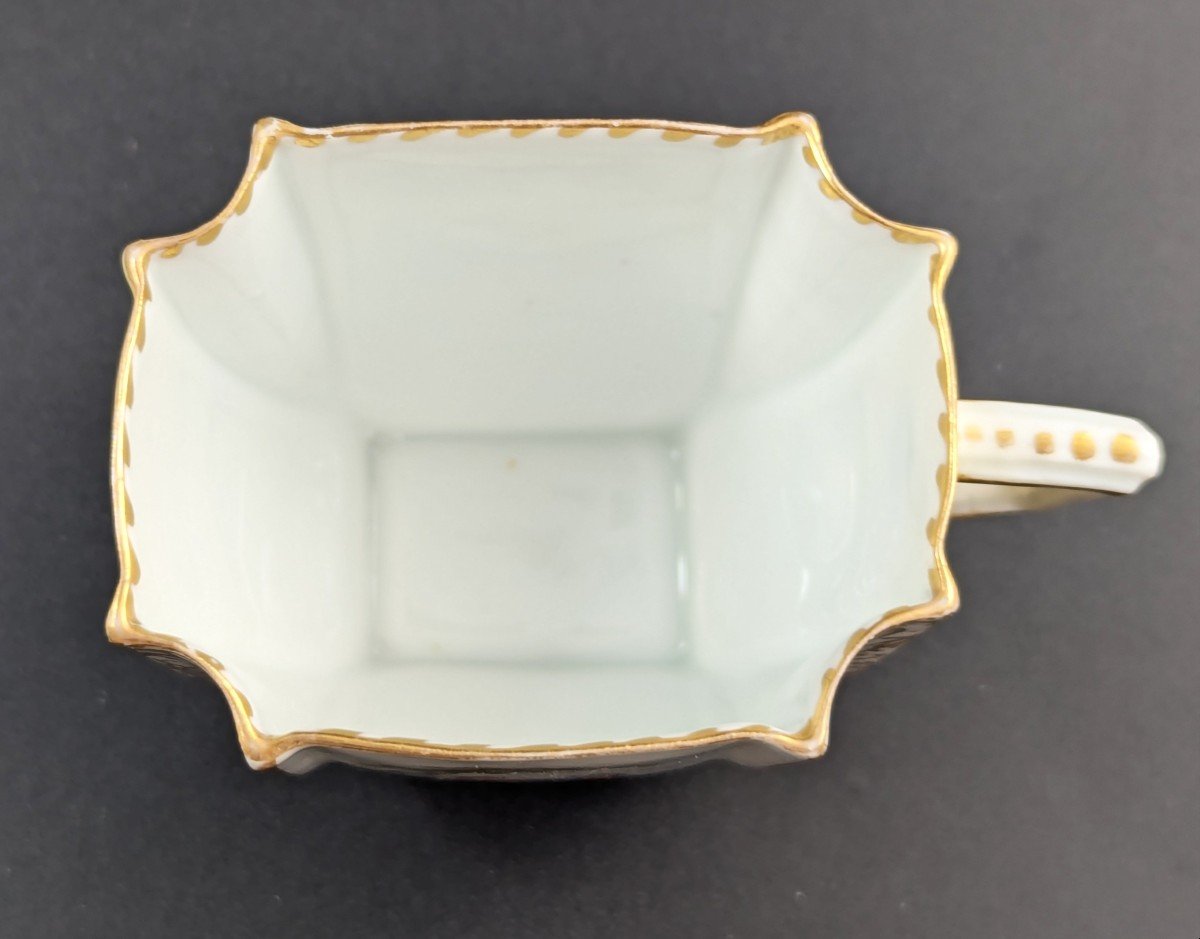 Donath & Co, Dresde, Tasse Et Soucoupe En Porcelaine, Vers 1890.-photo-7