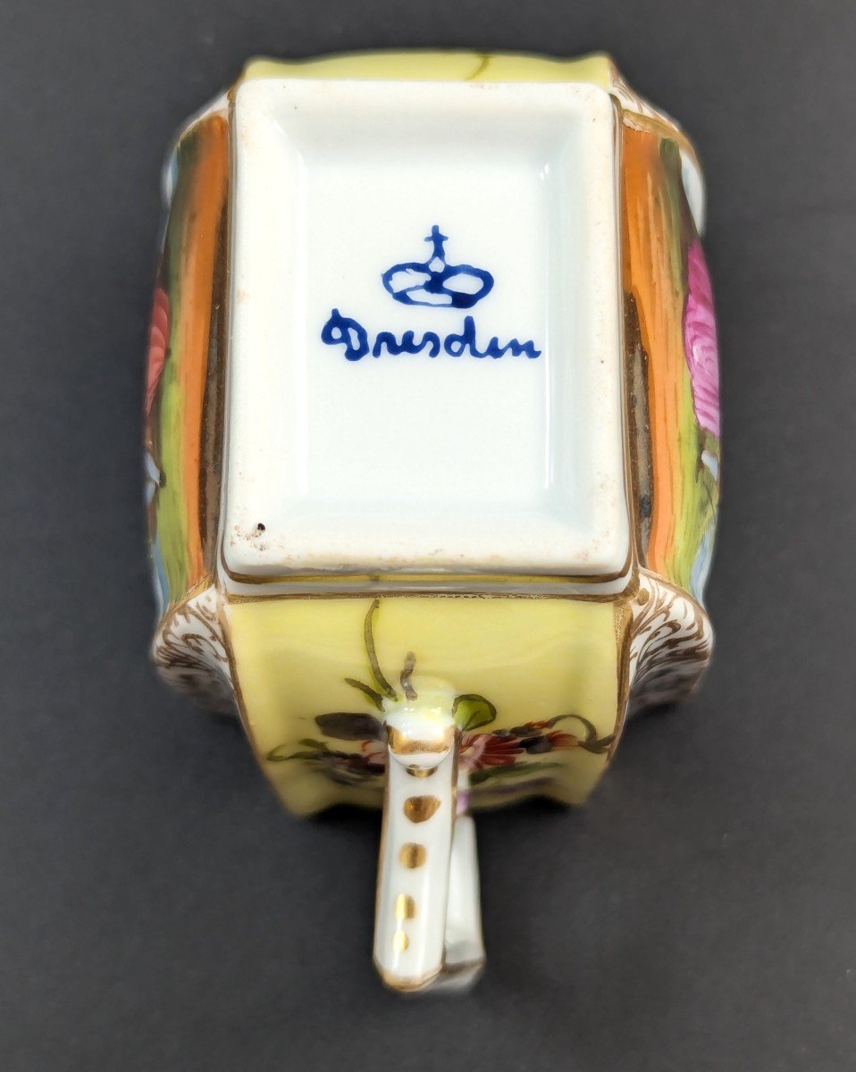 Donath & Co, Dresde, Tasse Et Soucoupe En Porcelaine, Vers 1890.-photo-8